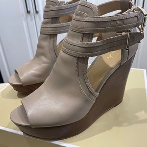 Michael Kors Blaze Wedge in Leather